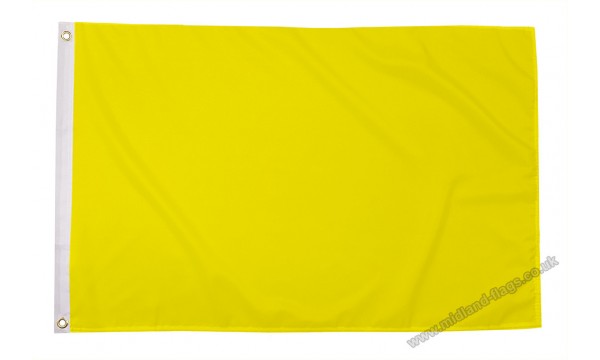 Plain Yellow Flag